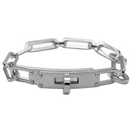 Hermès Pulseira Chaine Kelly Hermes Prata
