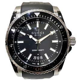 Gucci Quartz Wristwatch with Rubber Strap Other
