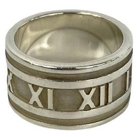 Tiffany & Co. Atlas Ring breit Silber