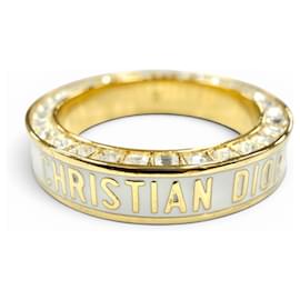 Christian Dior DIOR Night Code Ring Weiß Golden