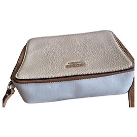 Guess Borsa a Tracolla Beige Est 1981 Marrone Bianco Beige