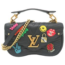 Louis Vuitton New Wave Chain Bag Black