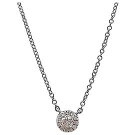 Colar Tiffany & Co. Soleste Melee Diamond Prata