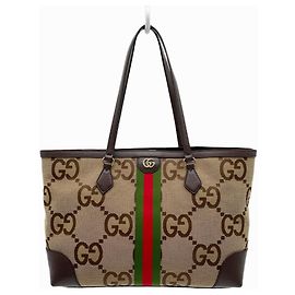 Sac cabas GUCCI Sherry Marron
