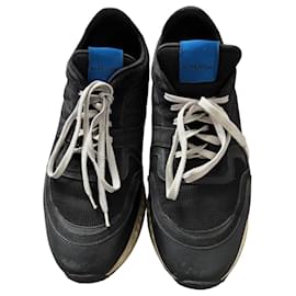 Givenchy Leder-Sneaker Schwarz Schwarz