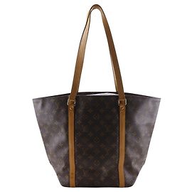 Louis Vuitton Sac Shopping Monogram Tote Bag Marrom
