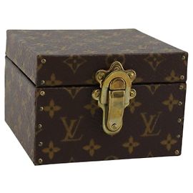 LOUIS VUITTON Monogram Eccrine Declaration Jewelry Box M21010 LV Auth 181141V Monogram