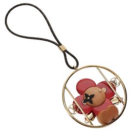 LOUIS VUITTON Monogram Vivienne Swing Charm GI0301 LV Auth 161344SM Monogram