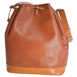 Louis Vuitton Noé Borsa a Secchiello Pelle Epi Marrone Kenyan Marrone