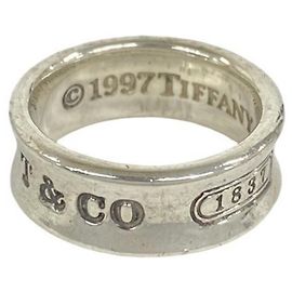 Tiffany & Co Tiffany Narrow Band Ring Silvery
