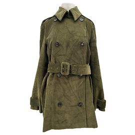Autre Marque Blazer de algodón de pana caqui VERONICA DE PIANTE Caqui