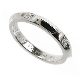 Tiffany & Co. Platinum Diamond Band Ring Other