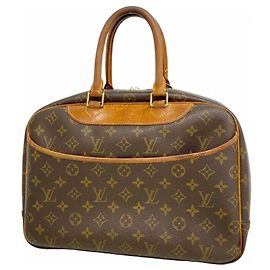 Louis Vuitton Monogram Deauville Handtasche Braun