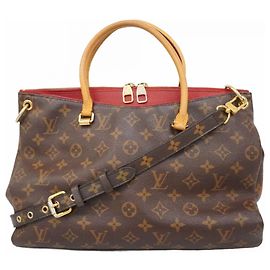 Borsa Louis Vuitton Monogram Pallas Fuschia