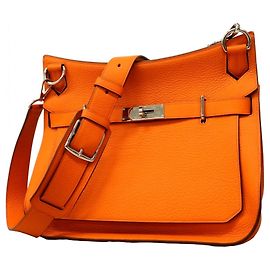 Hermès Bolsa de ombro Hermes Jypsiere 34 Laranja