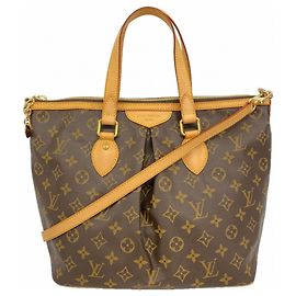 Borsa Louis Vuitton Monogram Palermo PM Marrone