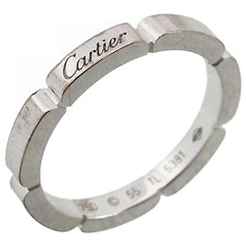 Anillo Maillon Panthère de Cartier en oro blanco Otro