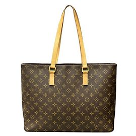 Bolso Tote Louis Vuitton Monogram Luco Castaño
