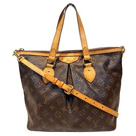 Bolso Louis Vuitton Monogram Palermo PM Castaño