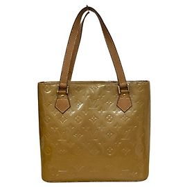 Bolsa Louis Vuitton Monogram Vernis Houston Avelã
