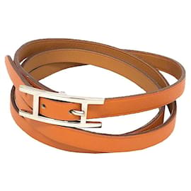 Hermès Hermes Api3 Charm Armband Orange Kamel