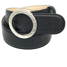 Bulgari Bvlgari Men's B-zero1 Belt Black Silvery