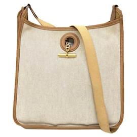 Hermès Bolsa de Ombro Hermes Vespa PM Camelo