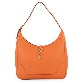 Hermès Bolsa de Ombro Hermes Trim 31 Laranja