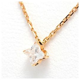 Colar com pingente Louis Vuitton LV Diamond Star Dourado