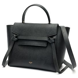 Céline Bolso de Hombro Micro Celine Belt Bag Negro