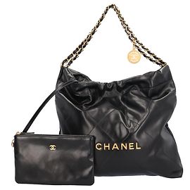 Borsa a Spalla Chanel 22 Small Nero