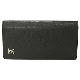 Louis Vuitton Long Wallet Portefeuille Brazza Black