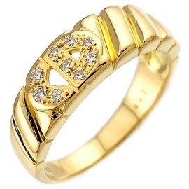 Christian Dior 18K Yellow Gold Band Ring Other