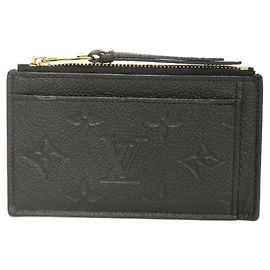 Louis Vuitton Monogram Empreinte Coin Case Black