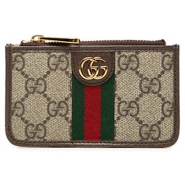 Tarjetero Ophidia GG Supreme Gucci Multicolor Beige