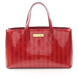 Louis Vuitton Wilshire PM Handbag Red Monogram