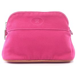 Hermès Hermes Bolide Pouch 20 Handbag Brown Pink
