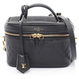 Bolsa Louis Vuitton Monogram Empreinte Vanity PM Preto