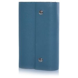 Hermès Hermes, libreta de cuero azul Azul