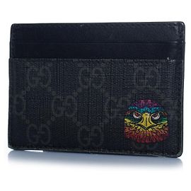 Gucci, Portacarte Supreme Eagle Head Multicolore