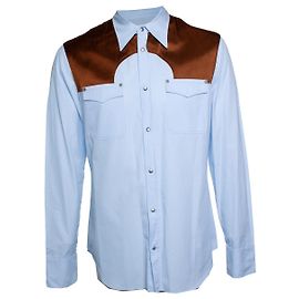Maison Martin Margiela Maison Margiela, camisa western azul Azul