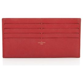 Louis Vuitton Calfskin Felicie Insert Red
