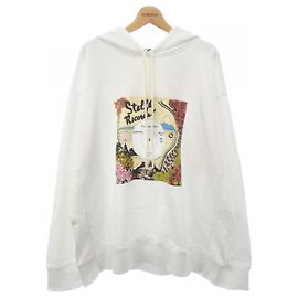 Stella Mc Cartney Stella McCartney Record Hoodie Kapuzenpullover Weiß