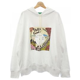 Stella Mc Cartney Moletom com capuz Record Stella McCartney Branco