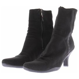 Prada Botines de tacón negros Negro