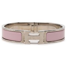 Hermès Bracciale Click H PM Hermes Nero Argento