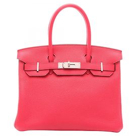 Hermès Bolsa Birkin 30 Hermes em rosa Rosa