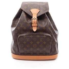 Louis Vuitton Montsouris GM Rucksack/Handtasche Braun Monogramm