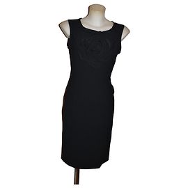 Robe Paul Smith Noire avec Détail Rose Noir