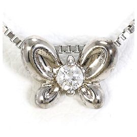 Autre Marque Collana in oro bianco 18K e diamanti D'oro